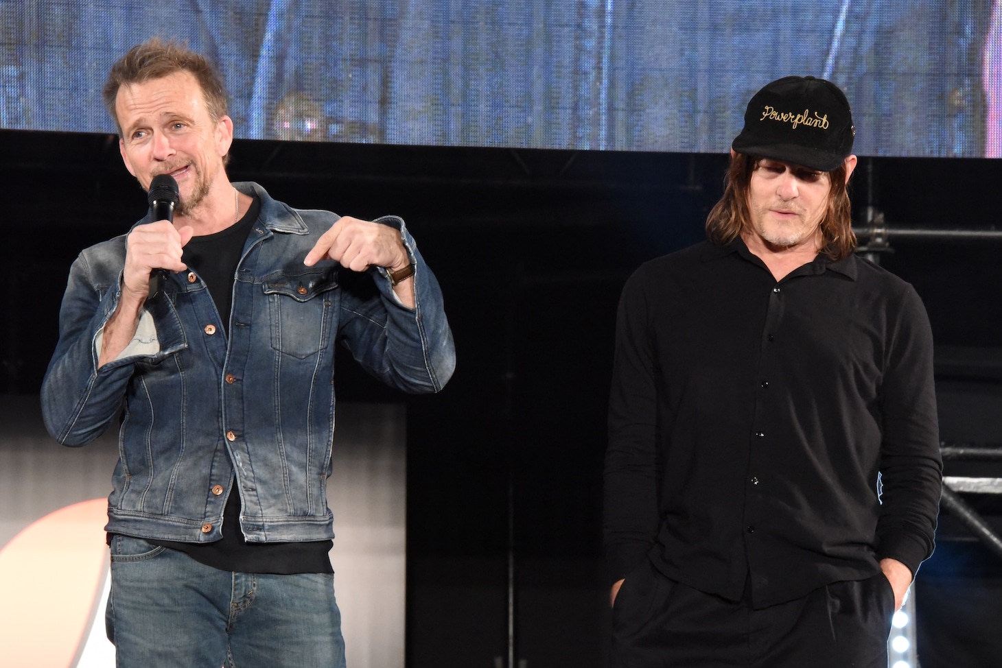 左からショーン・パトリック・フラナリー、ノーマン・リーダス