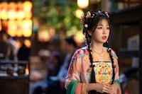 リン・ミアオミアオ。演じたのは中国ドラマ「蒼蘭訣（そうらんけつ）～エターナル・ラブ～」などで知られるユー・シューシン（虞書欣）。彼女は「本当にタイムスリップしたと思わせるにはどうするか」を考え演技したそう