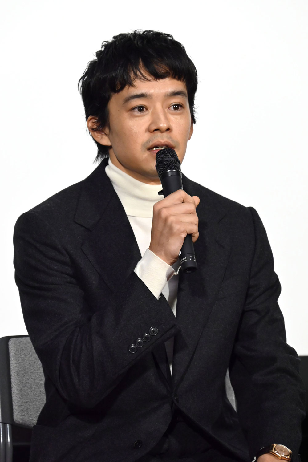 2026年の大河ドラマ「豊臣兄弟！」試写会にて、豊臣秀吉（藤吉郎）役の池松壮亮