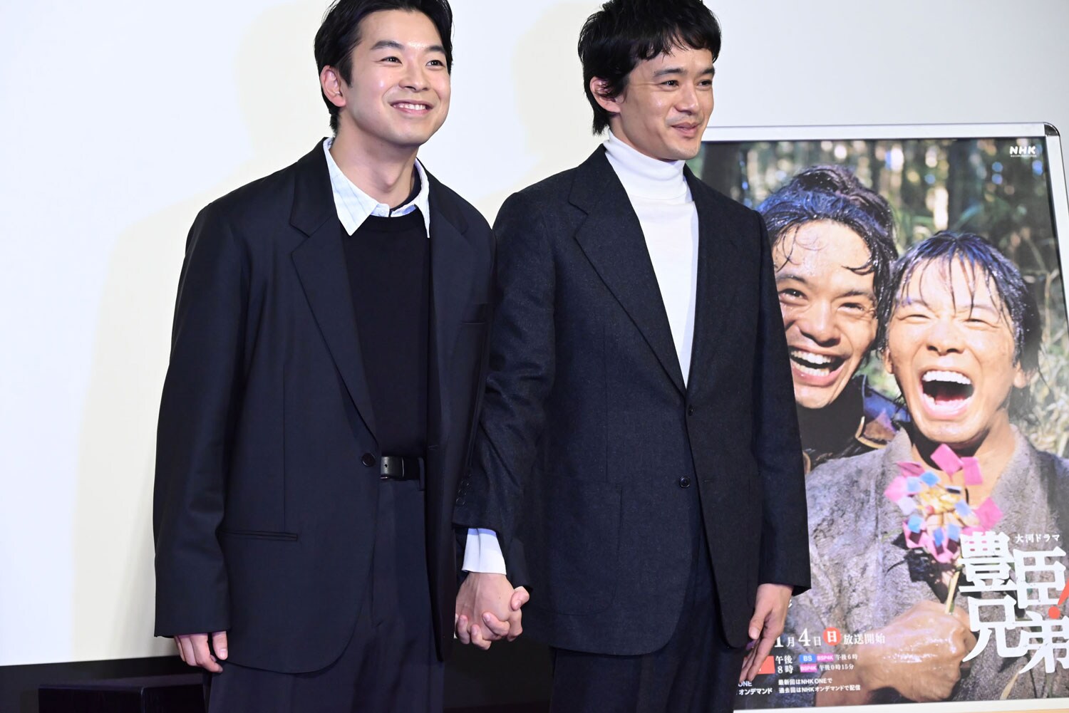 豊臣兄弟！」仲野太賀、大河ドラマの題字に熱くなる “兄”池松壮亮とも