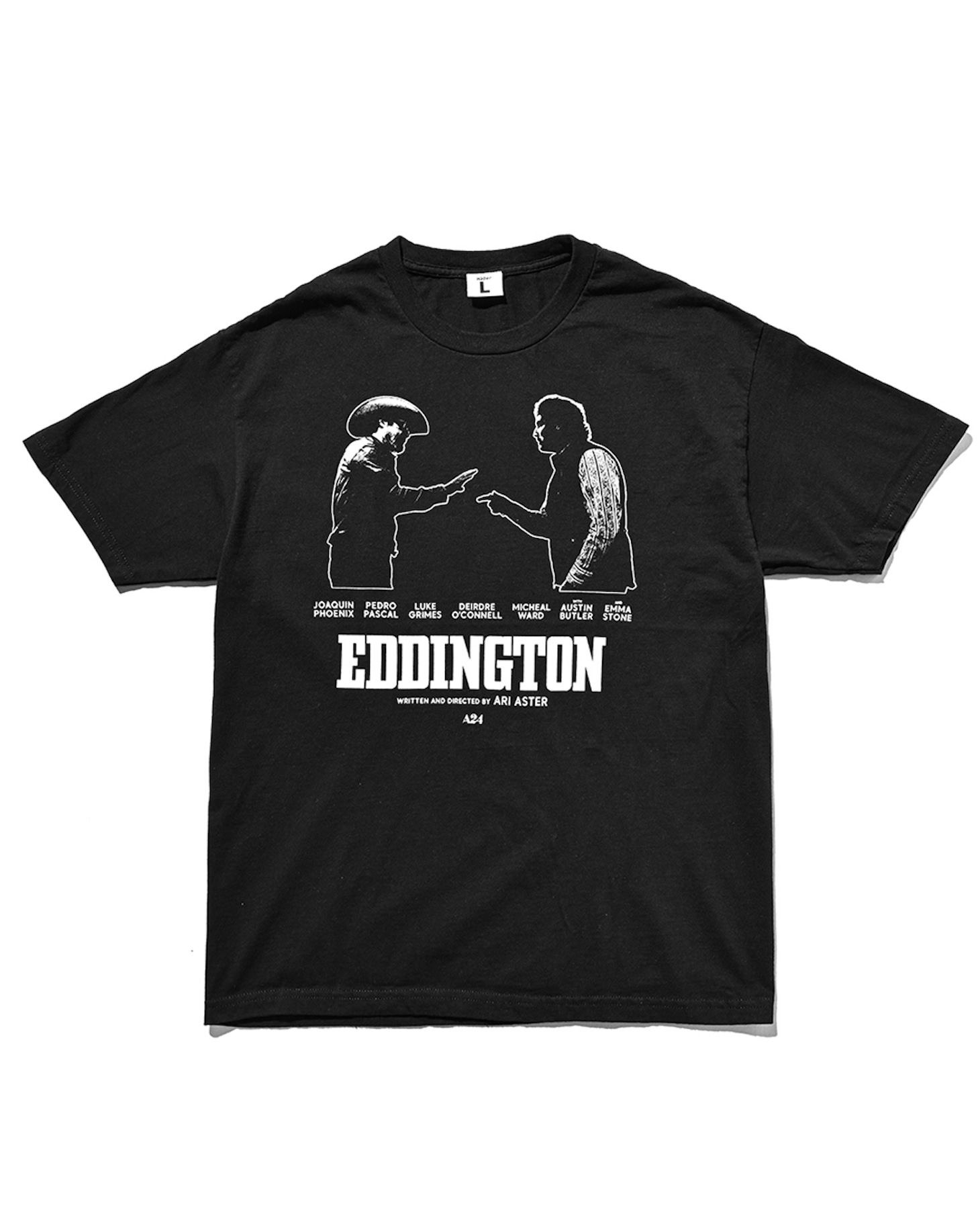 エディントンへようこそ × weber T shirt（ブラック / 7700円）