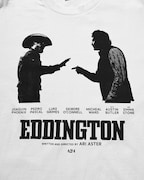 エディントンへようこそ × weber T shirtのデザイン（ホワイト）