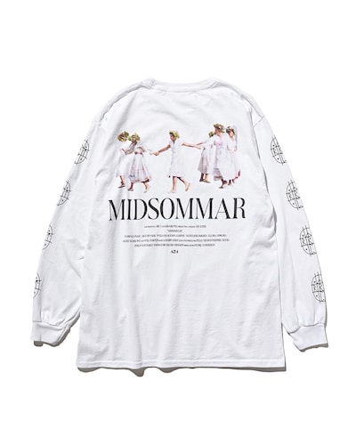 ミッドサマー × weber Long Sleeve T shirt（背面 / 1万1000円）