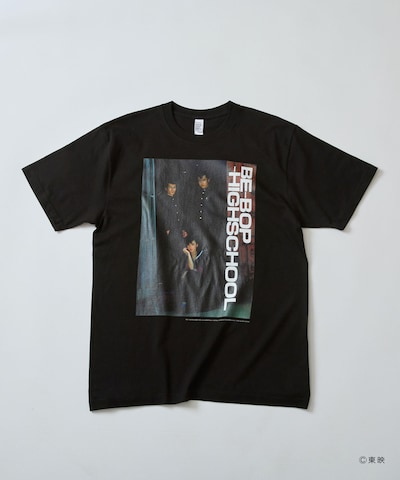 【OKAMUNE ARCHIVES】BE-BOP-HIGHSCHOOL 001 Tシャツ（black・税込7700円）
