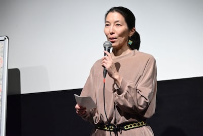 映画「世界一不運なお針子の人生最悪な1日」日本最速上映会に登壇した矢崎順子