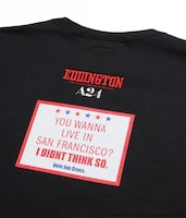 エディントンへようこそ × WACKO MARIA スウェットシャツ（ブラック / 2万4200円）