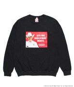 エディントンへようこそ × WACKO MARIA スウェットシャツ（ブラック / 2万4200円）