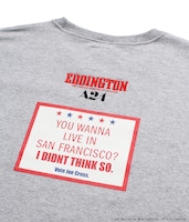 エディントンへようこそ × WACKO MARIA スウェットシャツ（グレー / 2万4200円）