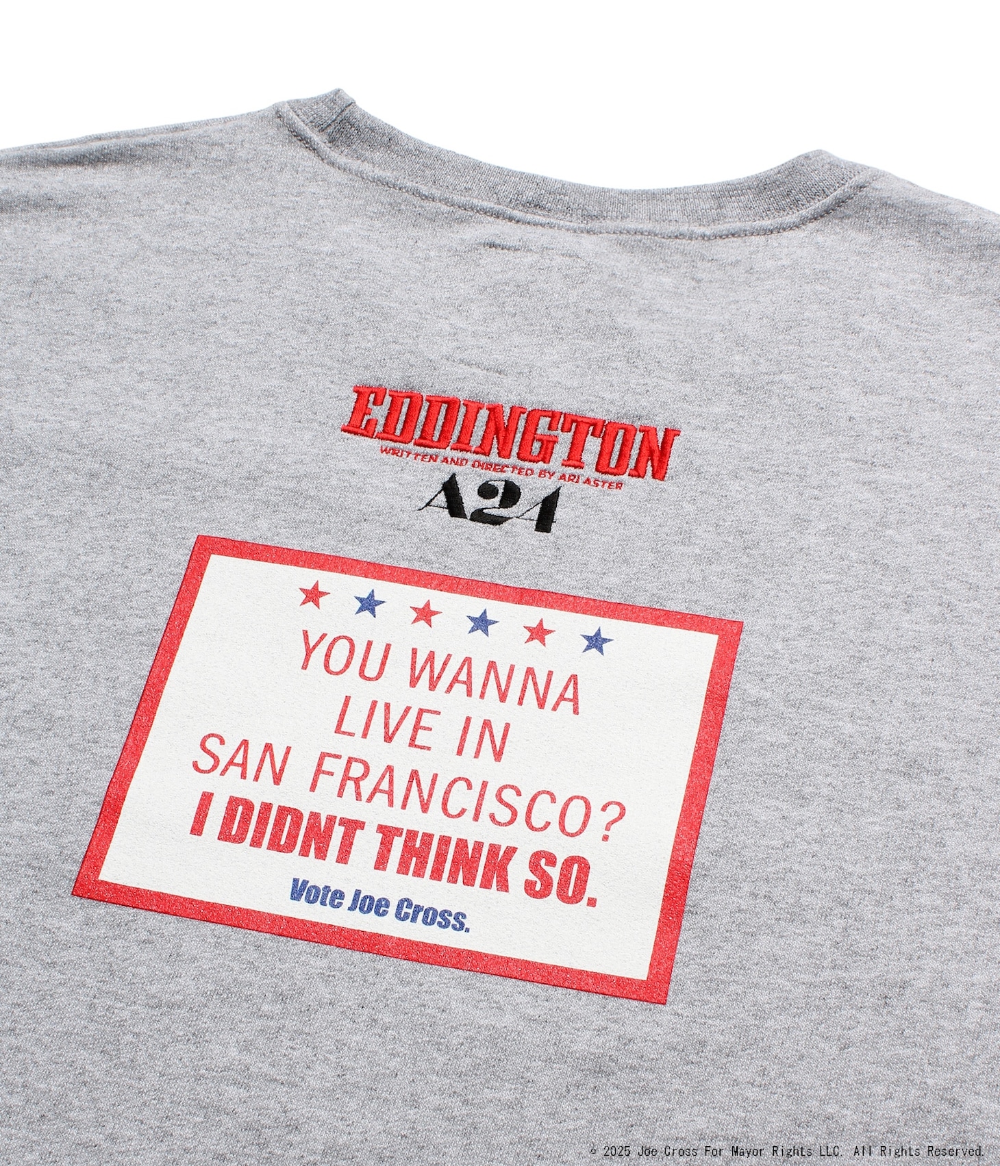 エディントンへようこそ × WACKO MARIA スウェットシャツ（グレー / 2万4200円）