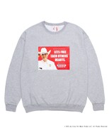 エディントンへようこそ × WACKO MARIA スウェットシャツ（グレー / 2万4200円）