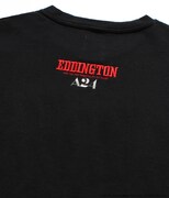 エディントンへようこそ × WACKO MARIA Tシャツ（ブラック / 1万6500円）