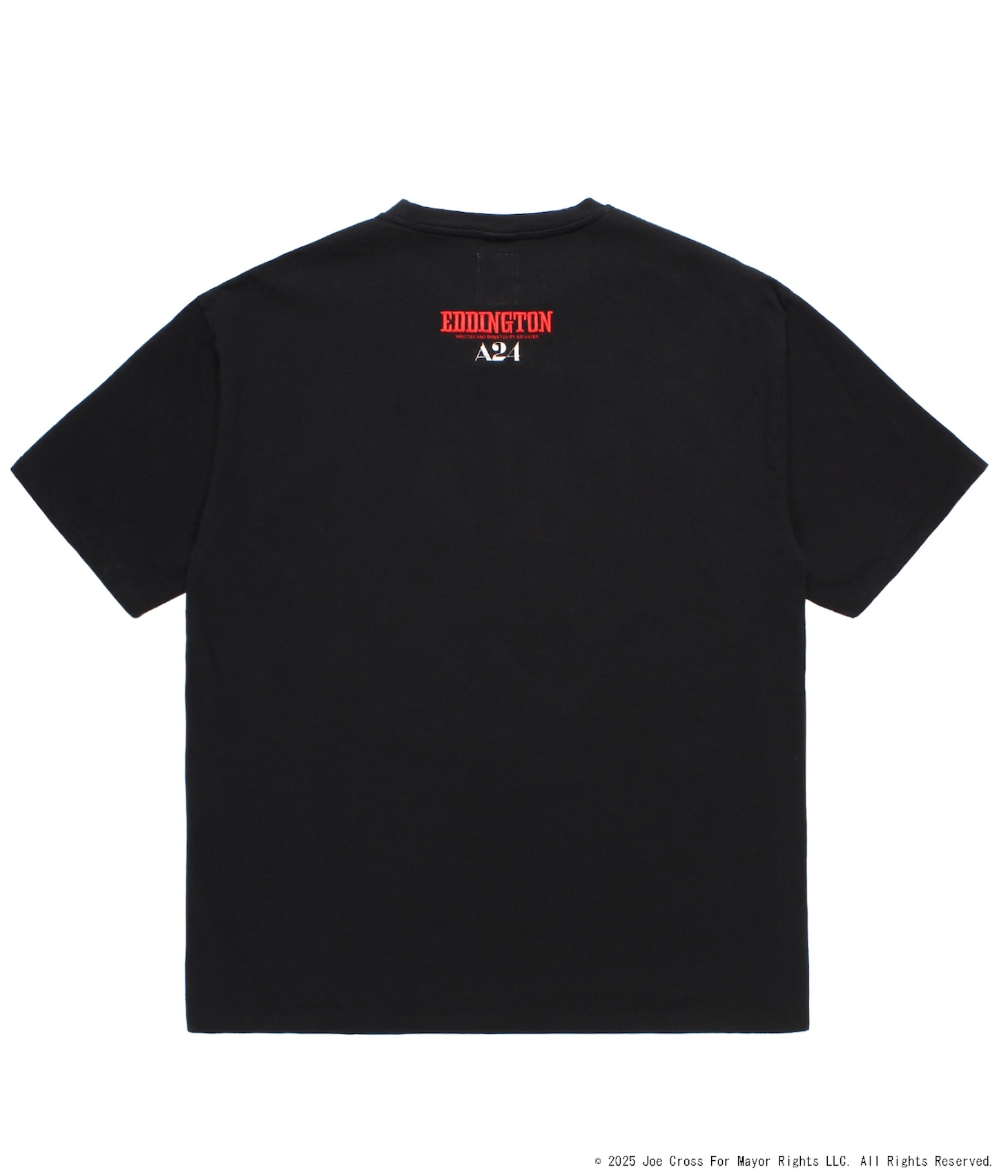 エディントンへようこそ × WACKO MARIA Tシャツ（ブラック / 1万6500円）