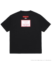エディントンへようこそ × WACKO MARIA Tシャツ（ブラック / 1万6500円）