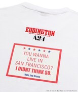 エディントンへようこそ × WACKO MARIA Tシャツ（ホワイト / 1万6500円）