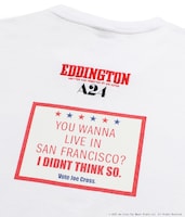 エディントンへようこそ × WACKO MARIA Tシャツ（ホワイト / 1万6500円）