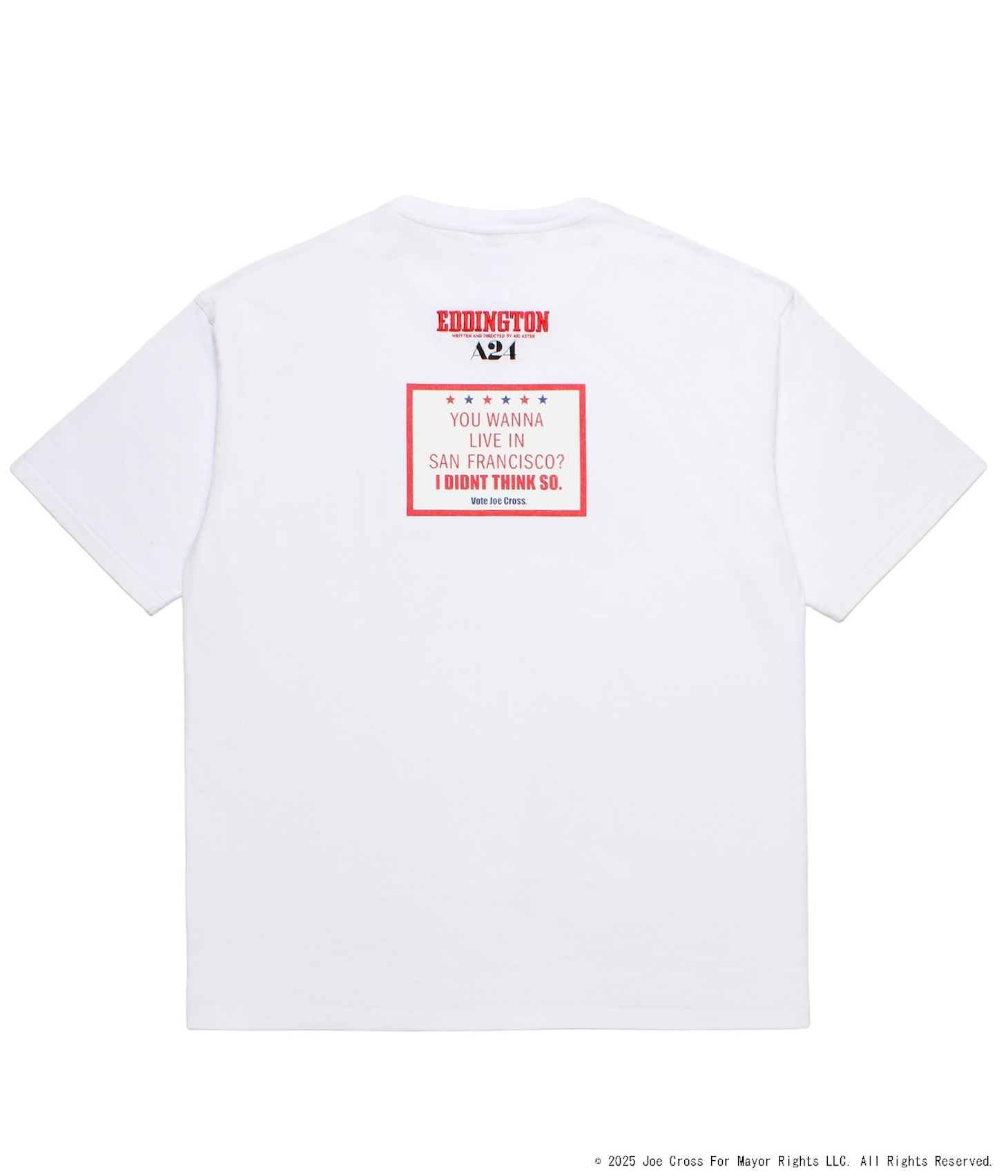 エディントンへようこそ × WACKO MARIA Tシャツ（ホワイト / 1万6500円）