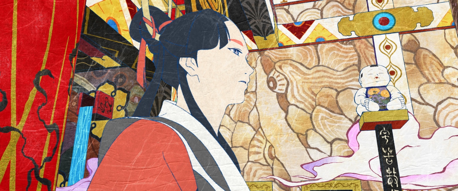 「劇場版モノノ怪 第三章 蛇神」場面カット。150年前、三代目天子の正室だった三代目御台所