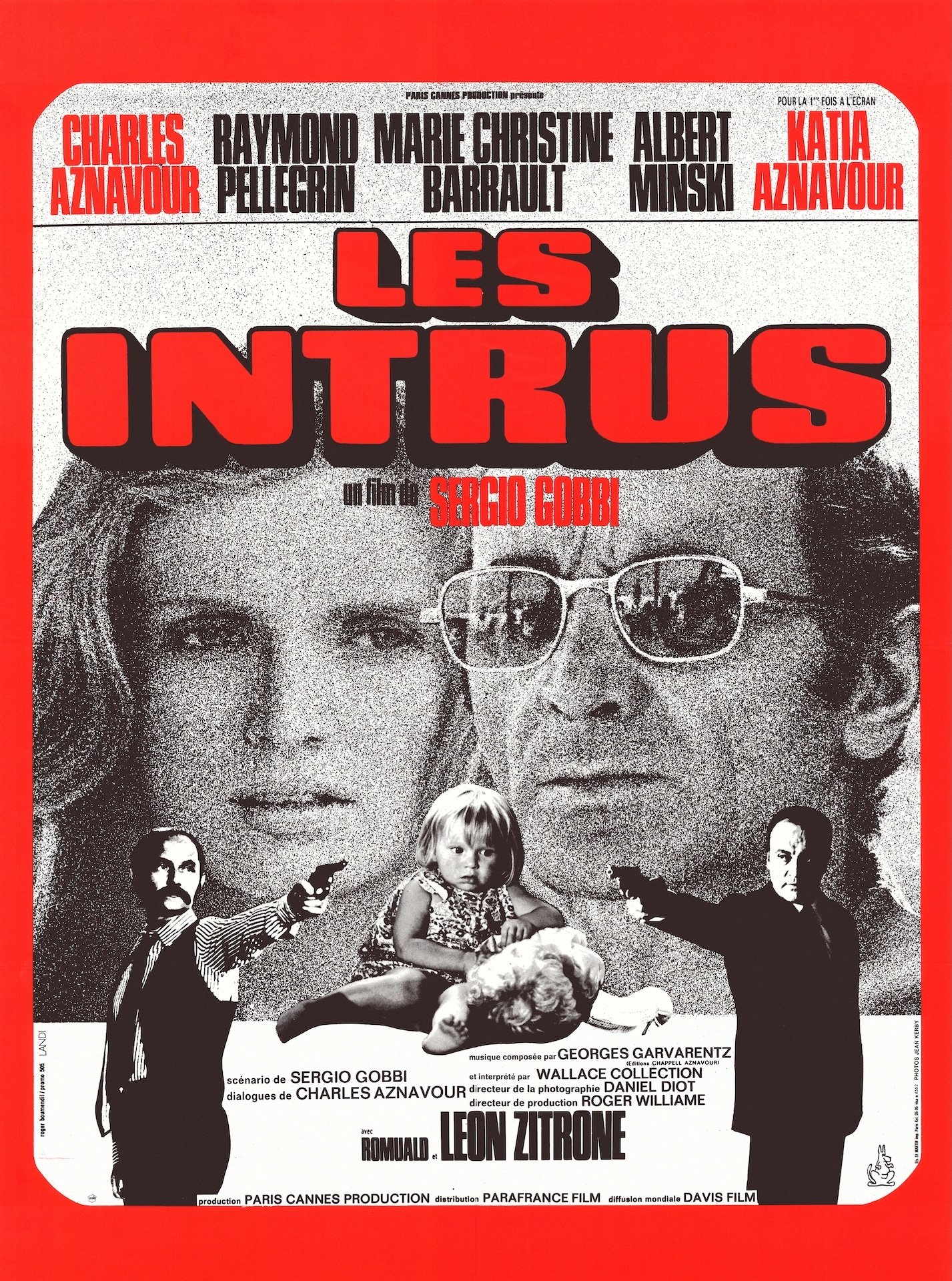 「危険な来訪者」キービジュアル（フランス版）