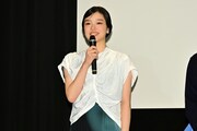 映画「白の花実」公開直前イベントに登壇した蒼戸虹子