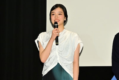 映画「白の花実」公開直前イベントに登壇した蒼戸虹子