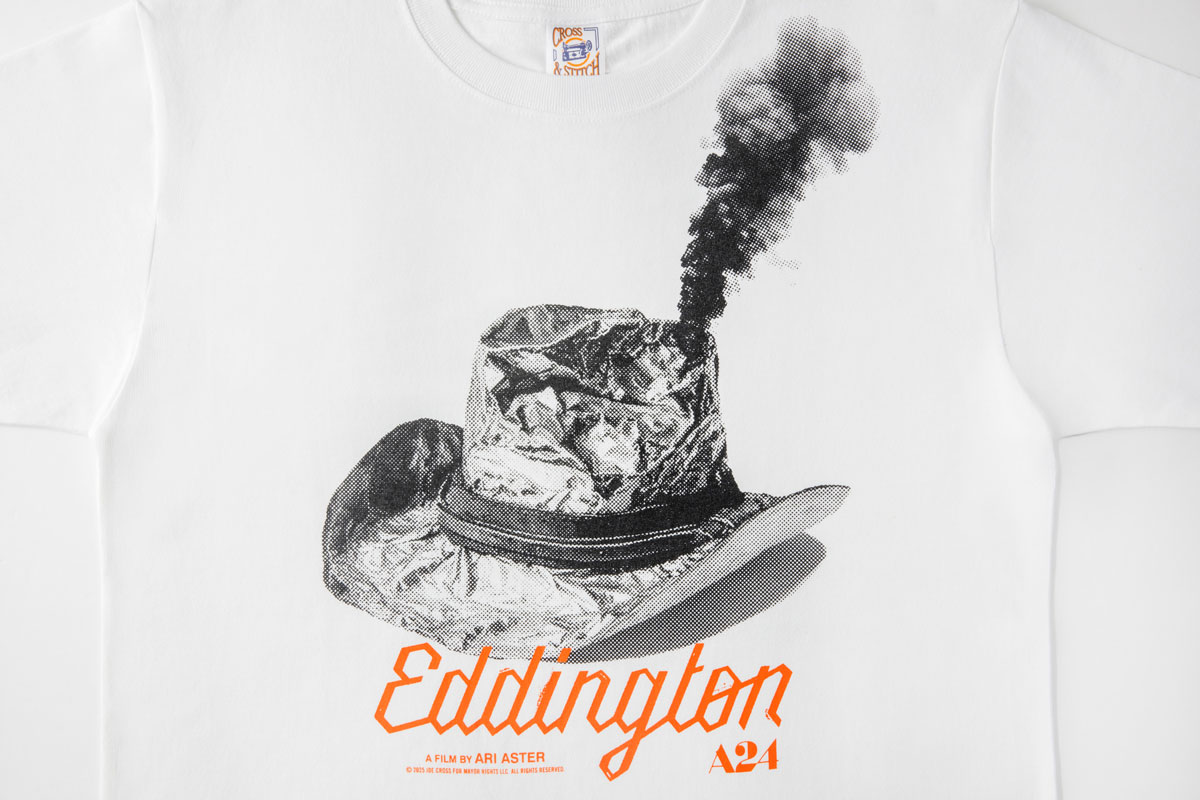 「エディントンへようこそ」日本オリジナルTシャツ（ホワイト / 税込7700円）