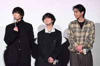 左から犬飼貴丈、ゆうたろう、豊田裕大