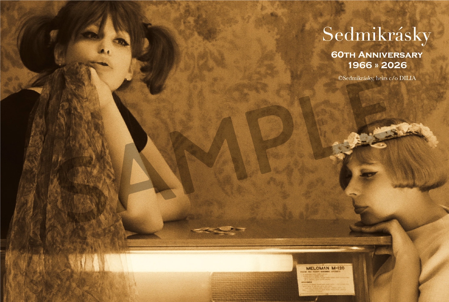 「ひなぎく 4Kレストア版」前売り券に付属するポストカードA