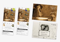 「ひなぎく 4Kレストア版」前売り券と付属のポストカード