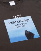 ＜IWAI SHUNJI The Film Works＞30th Anniversary Tシャツ SUMIKUROのプリント部分