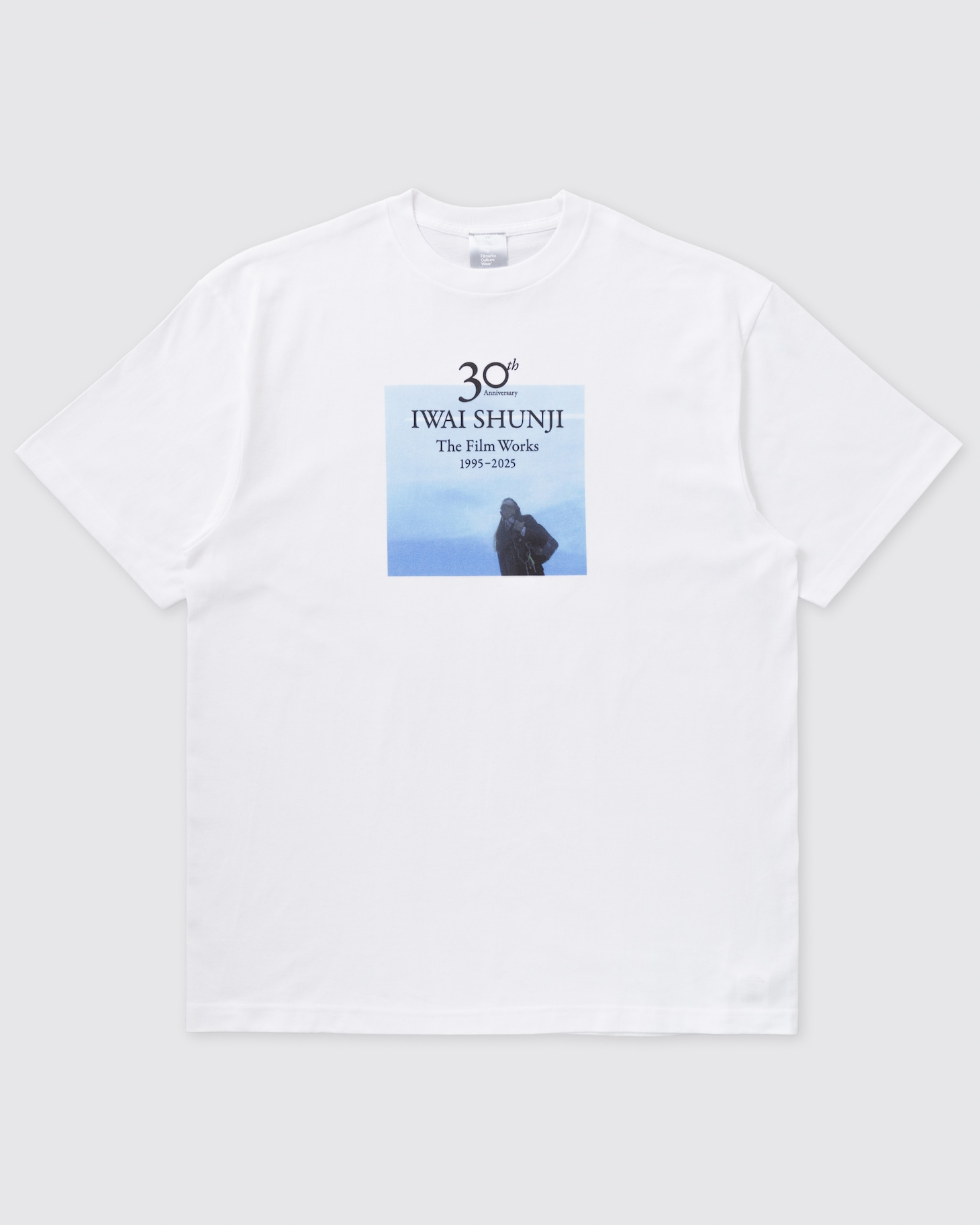 ＜IWAI SHUNJI The Film Works＞30th Anniversary Tシャツ WHITE（税別7000円）