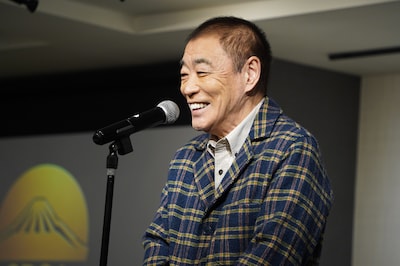 第1回日本映画装飾協会賞の授賞式でプレゼンターを務めた柄本明