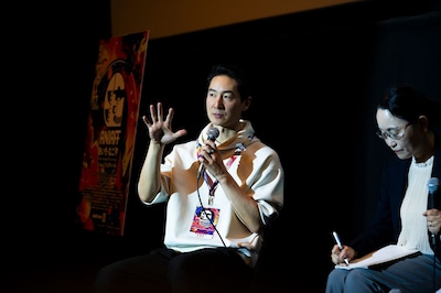 Netflix映画「イン・ユア・ドリームズ：願いがかなうなら」トークイベントにて、監督のアレックス・ウー