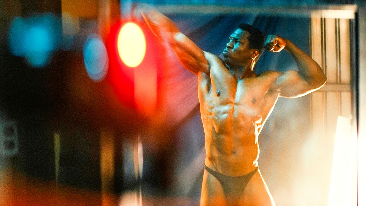 映画「ボディビルダー」場面写真