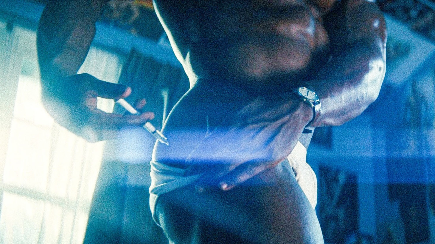 映画「ボディビルダー」場面写真