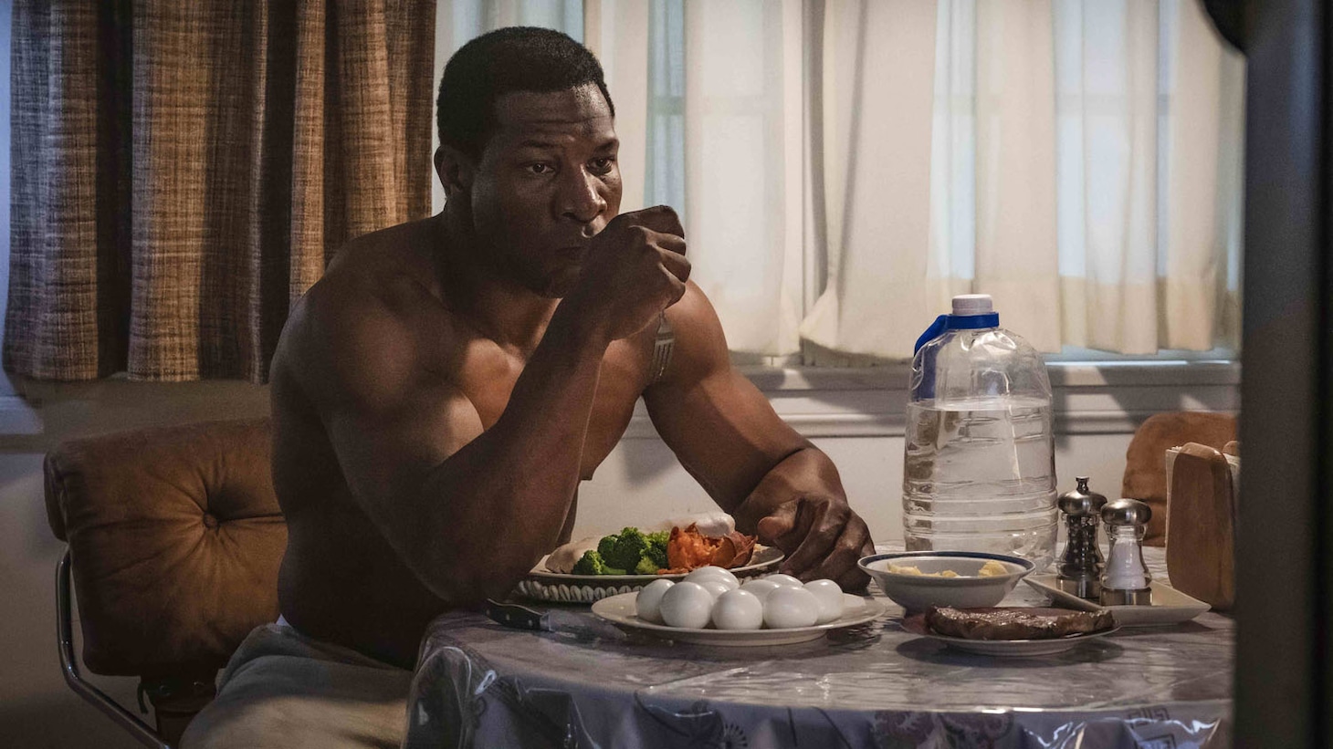 映画「ボディビルダー」場面写真