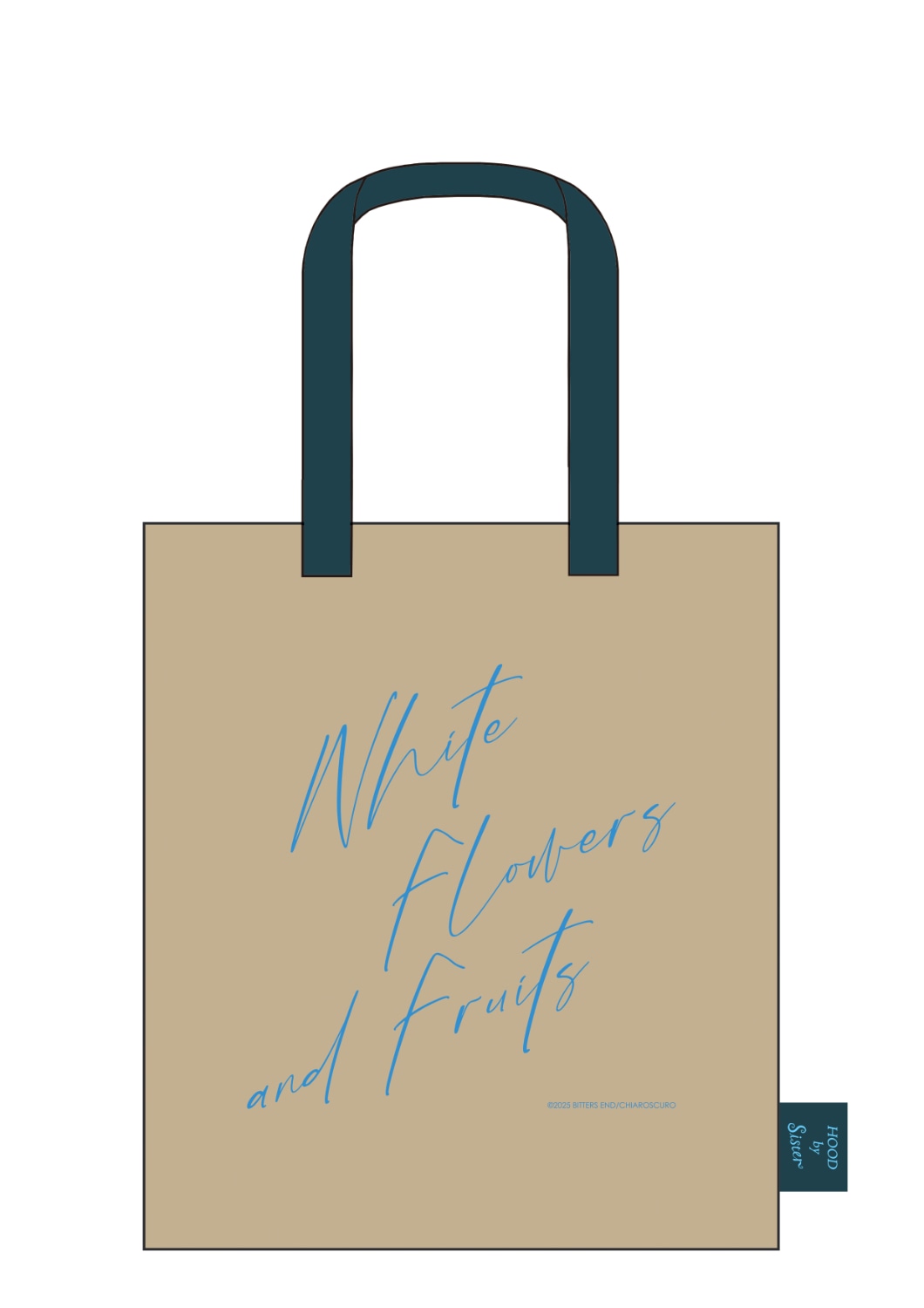 Sister×映画「白の花実」オリジナルコラボトートバッグ 裏面（税込4400円）