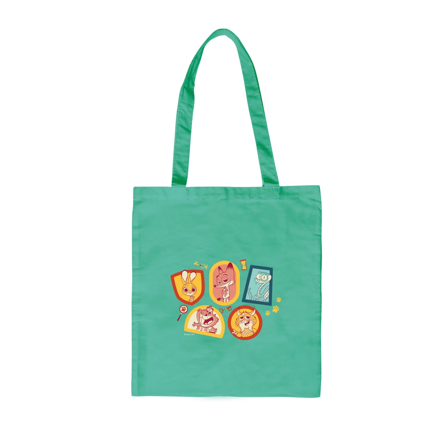 Happyくじ「ズートピア2」E賞のトートバッグ（全2種）