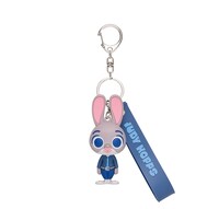 Happyくじ「ズートピア2」F賞のラバーマスコットキーホルダー（全4種）