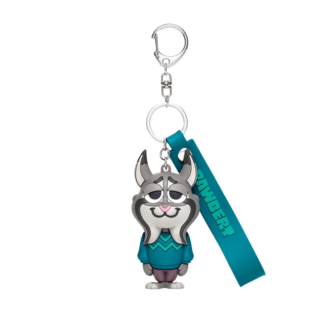 Happyくじ「ズートピア2」F賞のラバーマスコットキーホルダー（全4種