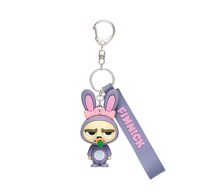 Happyくじ「ズートピア2」F賞のラバーマスコットキーホルダー（全4種）