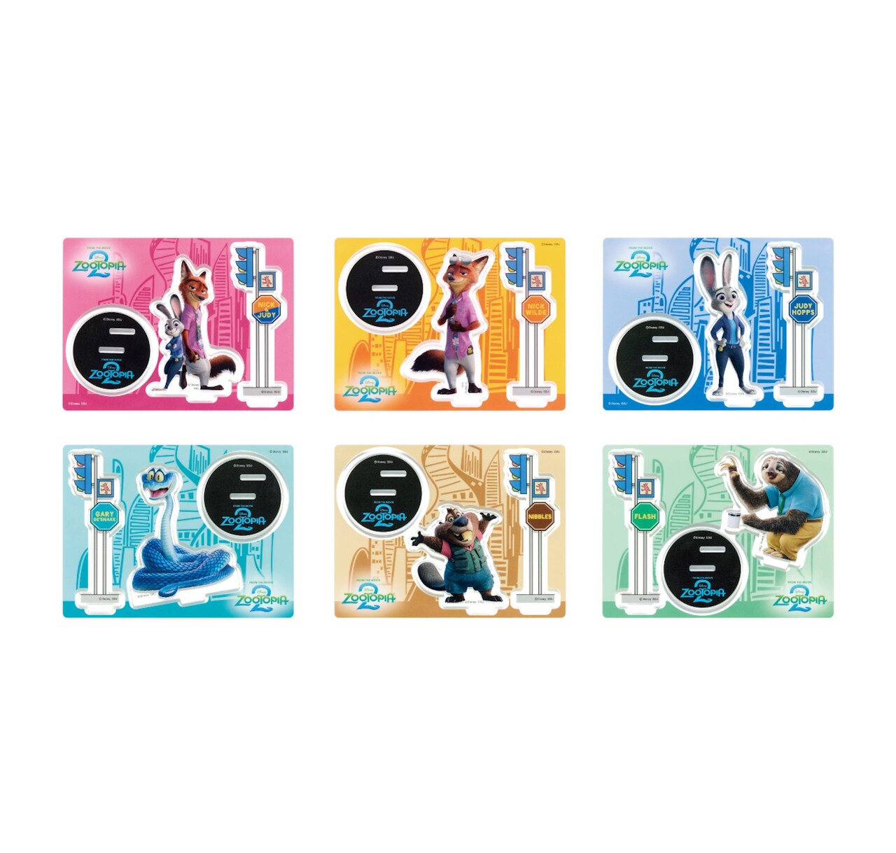 ズートピア2 ハッピーくじ　A賞　ポスターフィギュア アクリルスタンド ズートピア2 happyくじ A賞 ポスターフィギュア｜Yahoo!フリマ（旧