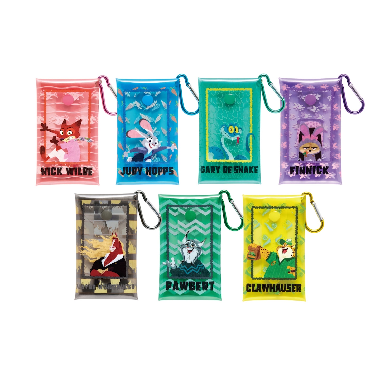 Happyくじ「ズートピア2」H賞のマルチケース（全7種）