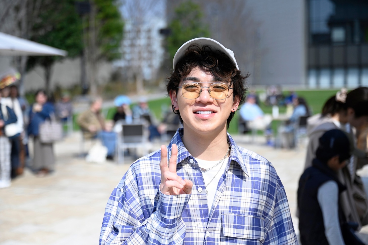 映画「楓」オフショット。福士蒼汰が撮影した宮近海斗