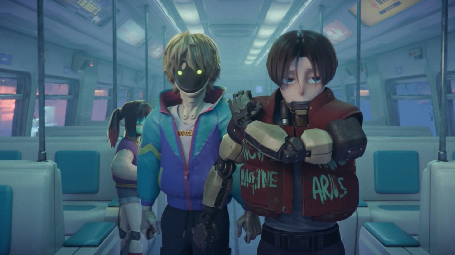 「銀河特急 ミルキー☆サブウェイ 各駅停車劇場行き」場面カット