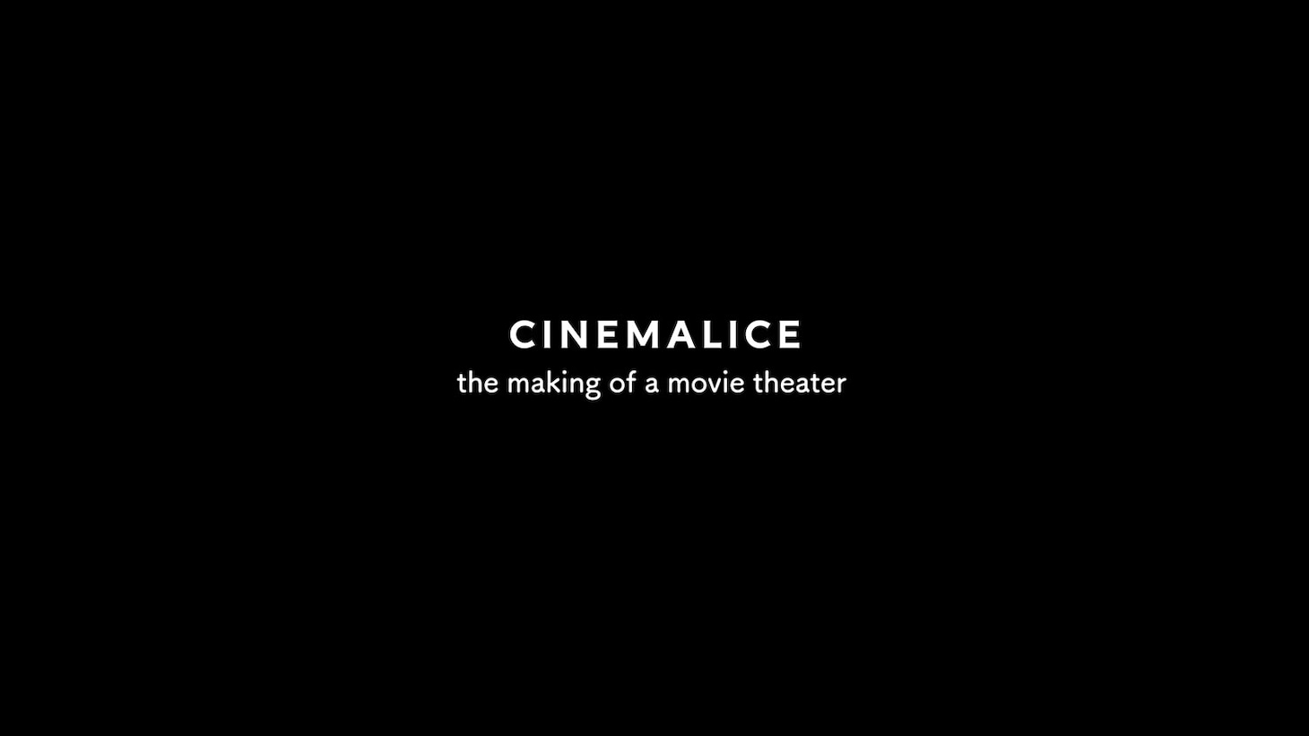 「CineMalice（シネマリス）」メイキング映像より