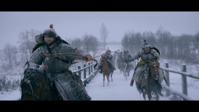 「コゼリスク攻城戦 モンゴル軍襲撃」場面写真