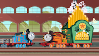 「映画 きかんしゃトーマス いっしょに歌おう！ドレミファ♪ソドー島」場面カット