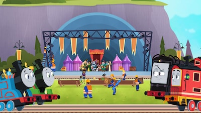 「映画 きかんしゃトーマス いっしょに歌おう！ドレミファ♪ソドー島」場面カット