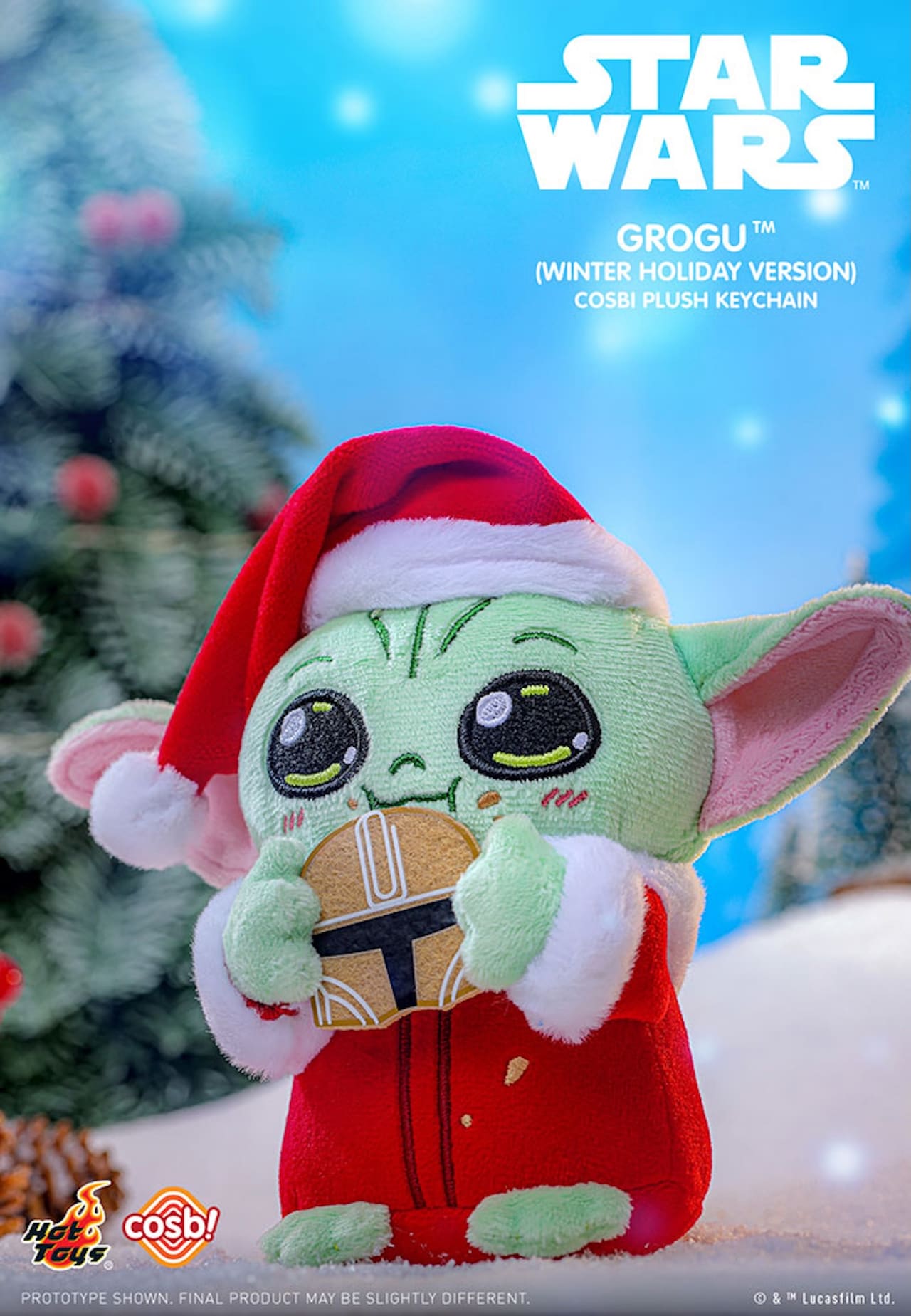 コスビ ぬいぐるみキーチェーン ハロウィン 全3種 ウィケット グローグー スター・ウォーズ』ハロウィン仕様のグローグーとウィケットが