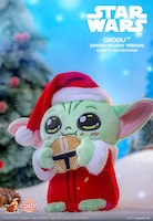 コスビ・ぬいぐるみキーチェーン「スター・ウォーズ」ウィンター・ホリデー グローグー © & TM Lucasfilm Ltd.